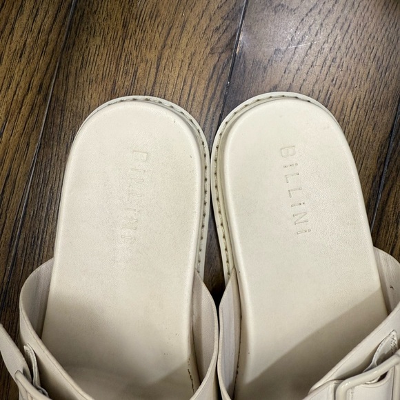 Billini Beige Double Strap Sandals Size 8 - Picture 4 of 4